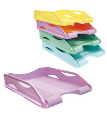 Portacorrispondenza Keep Colour Pastel - infrangibile - 23 x 32 cm - lilla - Arda
