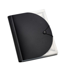 Portadocumenti a soffietto Plastidea - 13 tasche - A4 - PP - nero - Iternet