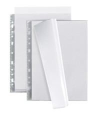 Portalistini Jolly - 6 buste forate - 22 x 30 cm - PP trasparente - liscio - Sei rota