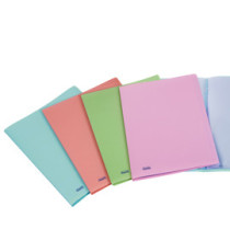 Portalistini Pastel - 40 buste - 22 x 30 cm - colori assortiti - Favorit