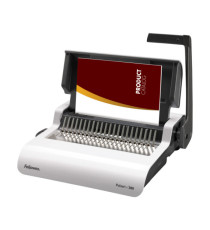 Rilegatrice Pulsar+ 300 - manuale - a dorso plastico - Fellowes