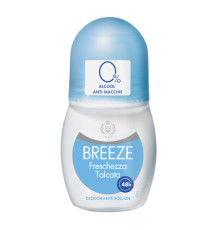 Roll on deodorante - freschezza talcata - 50 ml - Breeze