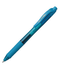 Roller a scatto Energel X BL 107  - punta 0,7mm - astuccio 4 colori assortiti - Pentel