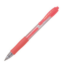 Roller gel a scatto G-2 - punta 0,7mm - rosso neon - Pilot