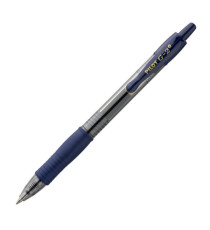 Roller gel a scatto G-2+ - punta 0,7mm - blu scuro - Pilot