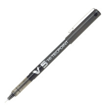 Roller Hi Tecpoint V5 con cappuccio - punta 0,5mm - nero - Pilot - conf. 16 + 4 pezzi