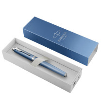 Roller IM Monochrome Rituals Blue - punta F - blu - Parker
