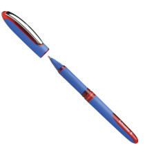 Roller One Hybrid C con cappuccio - tratto 0,3mm - rosso - Schneider