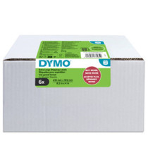 Rotolo 140 etichette LW 2177565 - 102 mm x 210 mm - carta - solo per LW5XL - Dymo - conf. 6 rotoli