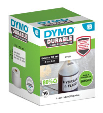 Rotolo 200 etichette LW Durable 1933086 - 104 x 159 mm - PP - bianco - Dymo