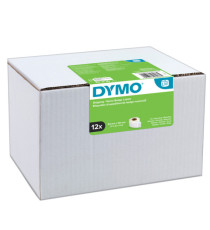 Rotolo 220 etichette LW S0722420 - 54 x 101 mm - carta - spedizione/badge - bianco - Dymo - value pack 12 pezzi