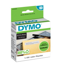 Rotolo 500 etichette LW 113520 - 25 x 54 mm - carta - indirizzi - bianco - Dymo