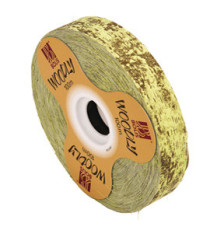 Rotolo nastro Woodly - corteccia/verde chiaro - 24mm x 100mt - Bolis