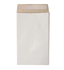 Sacchetto Secursac - antistrappo - B5 - 19 x 26  x 4 cm - 130 gr - bianco - Blasetti - conf. 100 pezzi