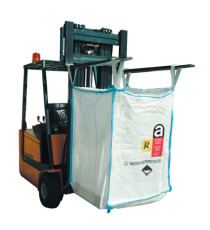 Saccone Big Bag a pannelli - per stoccaggio rifiuti omologato ONU e amianto - 1000 L - Carvel