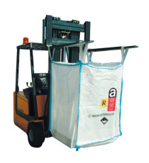 Saccone Big Bag a pannelli - per stoccaggio rifiuti omologato ONU e amianto - 1000 L - Carvel