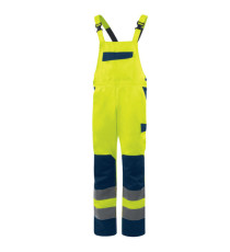 Salopette alta visibilità M1SA2HV - taglia L - giallo fluo - Deltaplus