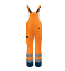 Salopette alta visibilità M1SA2HV - taglia XL - arancio fluo - Deltaplus
