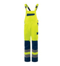 Salopette alta visibilità M1SA2HV - taglia XL - giallo fluo - Deltaplus