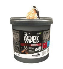 Salviette umidificate Sandy Wipes - in secchiello - 26 x 27 cm - Nettuno - conf. 100 pezzi