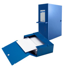 Scatola archivio Big 160 - con maniglia - dorso 16 cm - 25 x 35 cm - blu - Sei Rota
