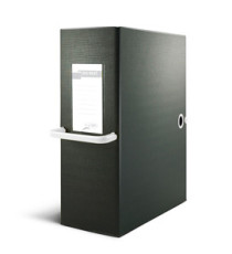 Scatola archivio Big Next - dorso 12 cm - 25 x 35 cm - nero/bianco - Sei Rota