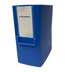 Scatola archivio con maniglia - dorso 20 cm - 25 x 35 cm - blu - Starline