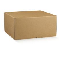 Scatola box per asporto linea Marmotta - 30x40x19,5 cm - avana - Scotton