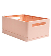 Scatola pieghevole The Smart Case maxi Skandi - 37,5 x 27,5 x 16,3 cm - nude - Exacompta