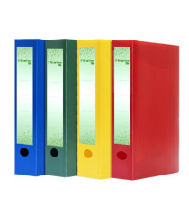 Scatola progetto Eco - 25 x 35 cm - dorso 80 mm - giallo - Starline