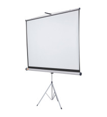 Schermo di proiezione su treppiede - formato 4:3 - 150 x 114 cm - Nobo