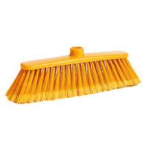 Scopa Alma - per interni - giallo - 33 x 7,5 x 11,5cm - PPL/PVC - PerfettoFactory