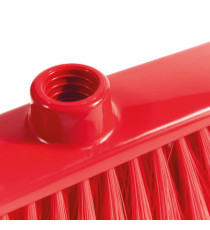 Scopa Alma - per interni - rosso - 33 x 7,5 x 11,5cm - PPL/PVC - PerfettoFactory