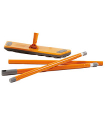 Scopa Pulipolvere con manico da 130 cm - 20 retine catturapolvere incluse - Perfetto