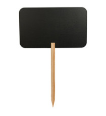 Silhouette Board Sticks - forma rettangolo - 73,5 x 45 cm - nero - Securit
