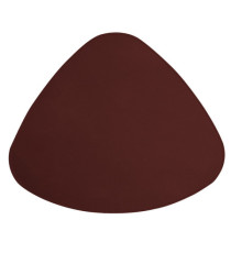 Sottopiatto sagomato Talk - 43 x 35 cm - bordeaux - Stilcasa