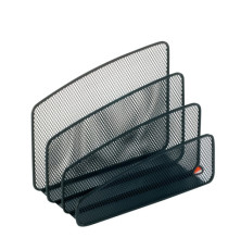 Sparticarte Mesh - rete metallica - 14,5 x 18 x 9 cm - nero - Alba
