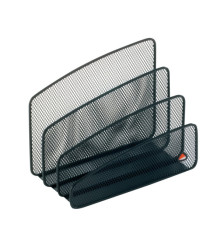 Sparticarte Mesh - rete metallica - 14,5 x 18 x 9 cm - nero - Alba
