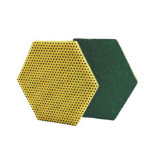 Spugne in fibra 96Hex - doppia funzione - Scotch-Brite - conf. 15 pezzi