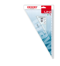 Squadra Uni - 60gradi - 30cm - Arda