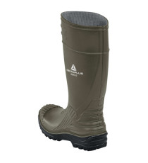 Stivali di sicurezza Iron S5 SRC - taglia 43 - PVC - kaki/nero - Deltaplus