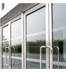 Striscia di sicurezza per vetri - adesiva - 5 cm x 5 m - traslucida - Cep