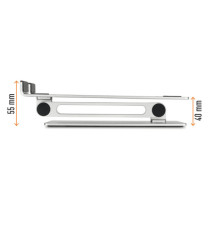 Supporto alza notebook Rise - da 10'' a 17'' - Durable
