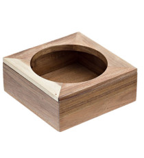 Supporto caraffa - in bamboo - 20x20x8 cm - colore naturale - Leone