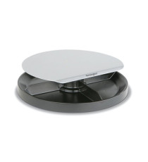 Supporto monitor Spin2 - portaccessori - portata massima 18 kg - grigio - Kensington