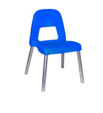 Sedia per bambini Piuma - H 31 cm - blu - CWR