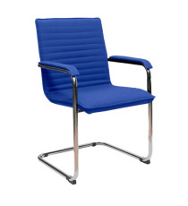 Seduta attesa CYNDY - ecopelle - blu - Unisit