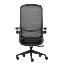Seduta operativa ergonomica Aurora CHLN18 - braccioli regolabili - nero - Unisit