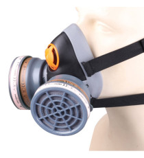 Semimaschera M6400 Spray Kit - 2 filtri A2 e 2 filtri P3 - Deltaplus