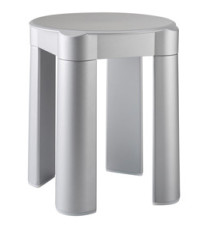 Sgabello componibile - 37x37x39 cm - capacità massima 100 kg - bianco - Mar Plast
